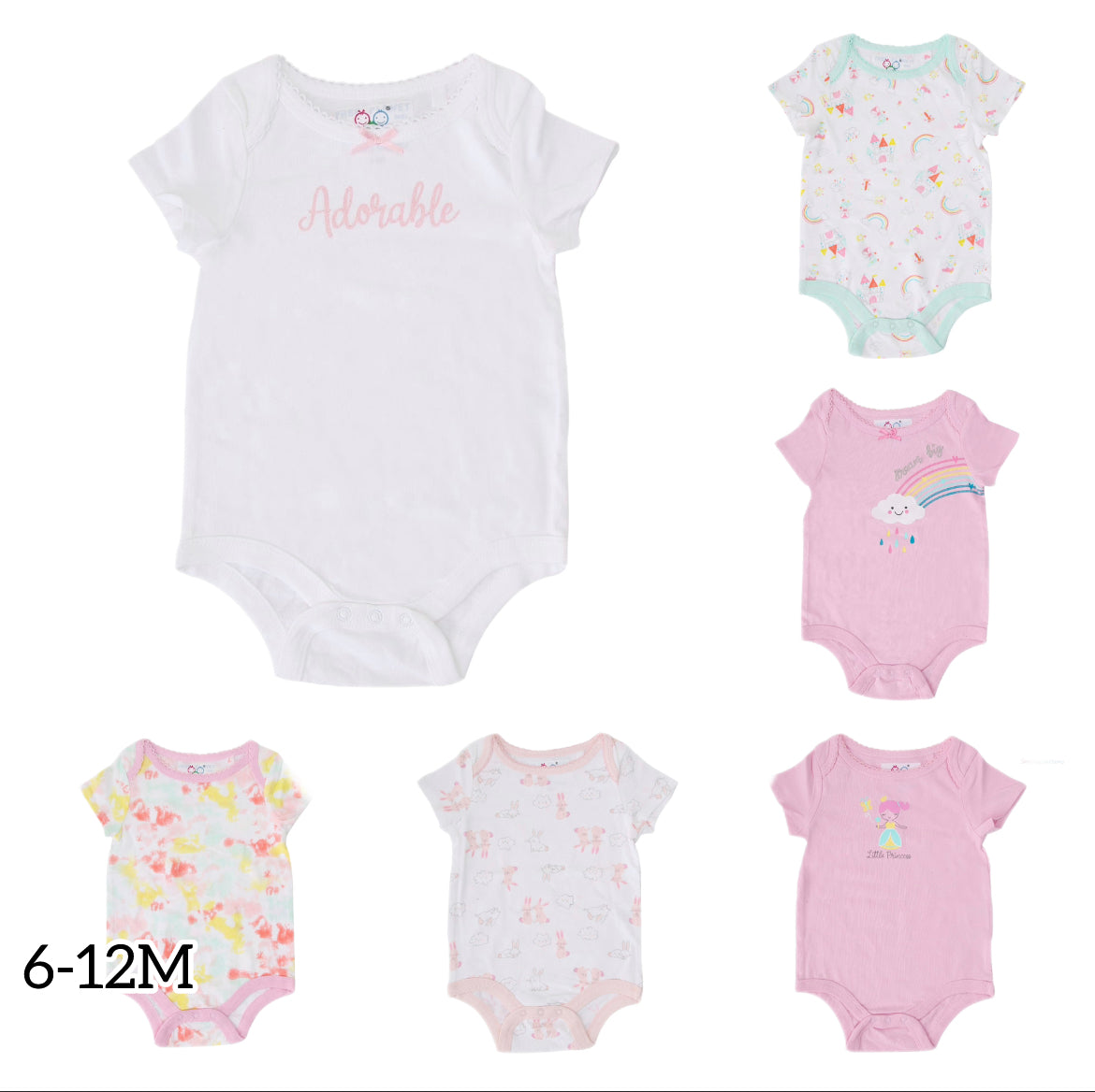 Bodysuit - 6 Pack - Knit